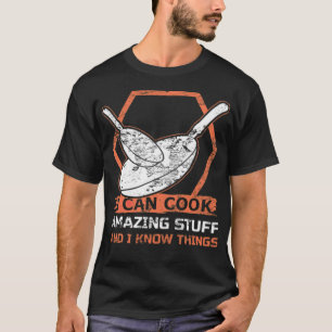 T-shirt Cuisine talent étoile camion garçon chemise sur me