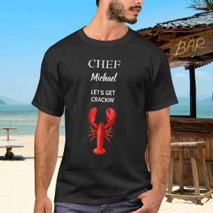 T-shirt Cuisinier cuisinier de la partie à ébullition du h