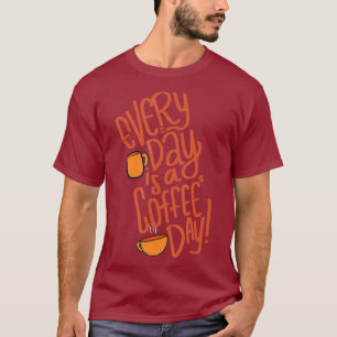T-shirt Cuisinier de café ou cuisinier de café au quotid