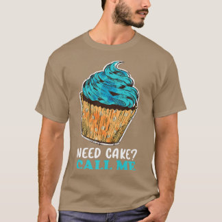 T-shirt Cuisinière boulangère pâtisserie Cupcake Chef