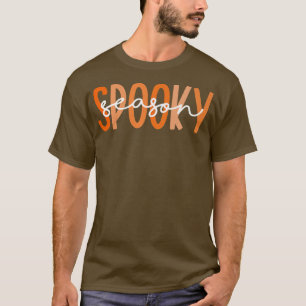 T-shirt Cuisses épaisses Vibes effrayantes Costume d'Hallo