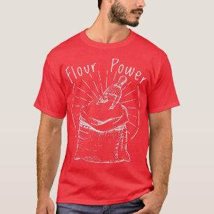 T-shirt Cuisson à cuisine de cuisson de la farine pain fai