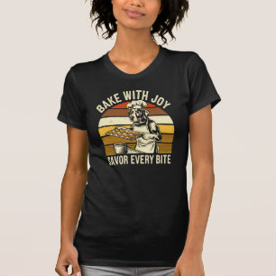 T-shirt Cuisson Chien Retro Chef - Drôle Cookie Lover Cade
