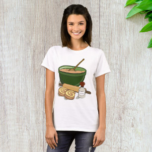 T-shirt Cuisson de cannelle Rolls femmes