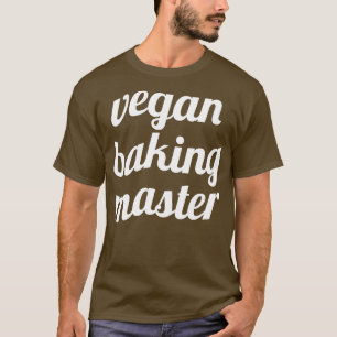 T-shirt Cuisson végétal maître drôle de cuisson végétalien