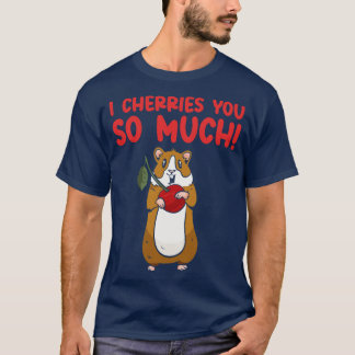T-shirt Cuite Animal Hamster Cherry Animaux Animaux Animau