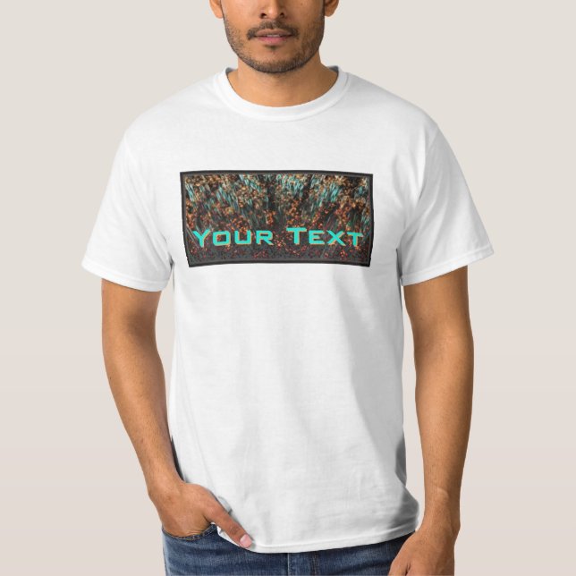 T-shirt Cuivre Borealis Personnalisé (Devant)