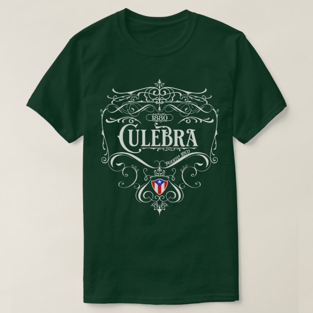 T-shirt Culebra design Vintage (Design devant)