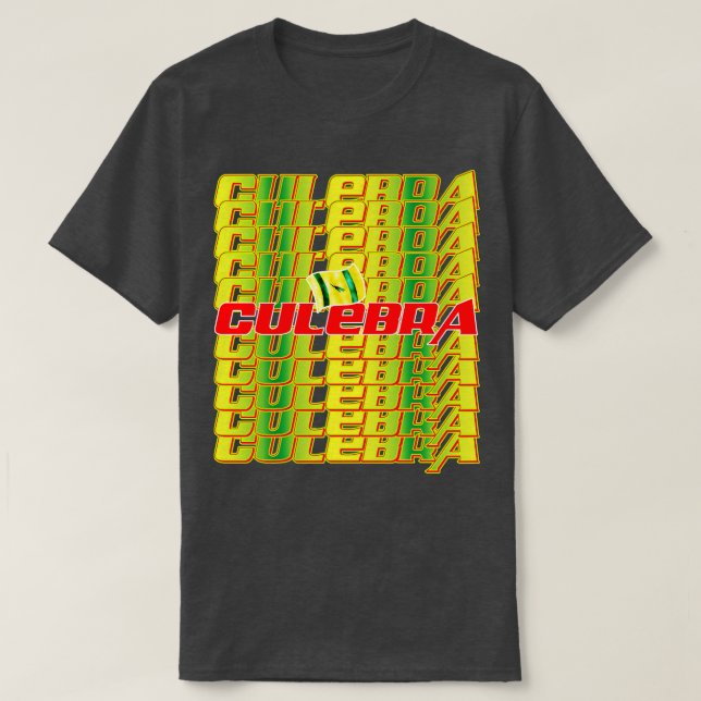 T-shirt Culebra Texte en cascade (Design devant)