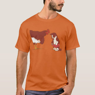 T-shirt Culottes de poulet et de chat