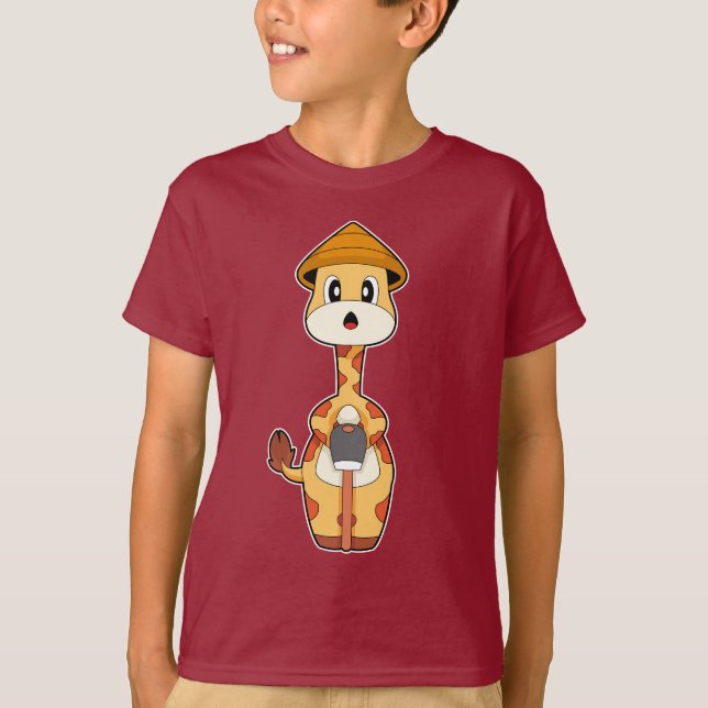 T-shirt Cultivateur de Giraffe (Devant)