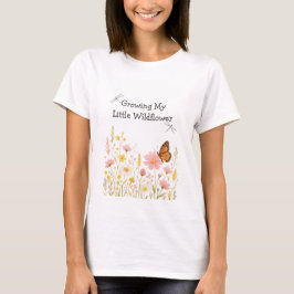 T-shirt Cultiver Mon Petit Fleur sauvage Personnalisé Momm