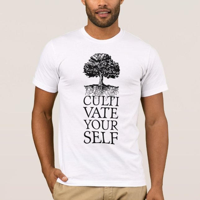 T-shirt Cultiver soi-même un arbre (Devant)