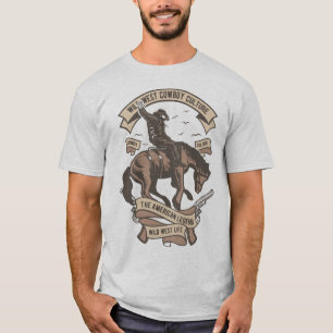 T-shirt Culture Cowboy Wild West