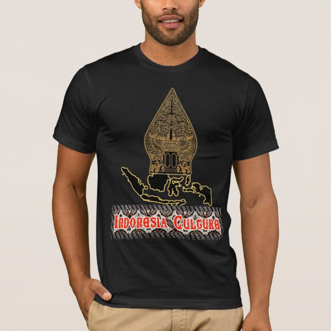 T-shirt Culture de l'Indonésie d'amour (Devant)