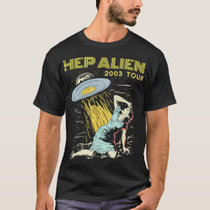T-shirt Culture de pop de la bande Alien d'aide