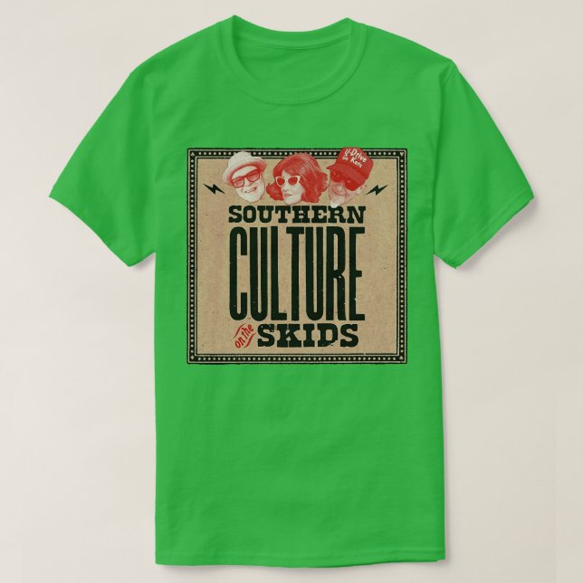 T-shirt Culture du Sud sur la foudre des Skids (Design devant)