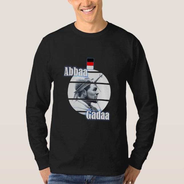 T-shirt Culture Oromo tradition vestimentaire culturelle A (Devant)