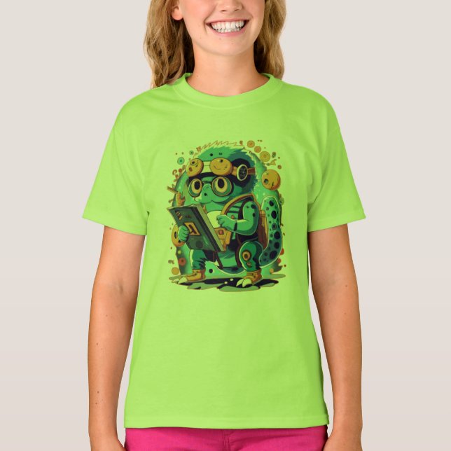 T-Shirt Culture pop anime dessin animé drôle mèmes (Devant)