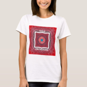 T-shirt Culture traditionnelle sindhi Ajrak Art Motif Impr