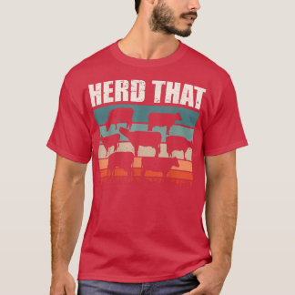 T-shirt Cultures de bétail I Vache Agriculture de vache Pu