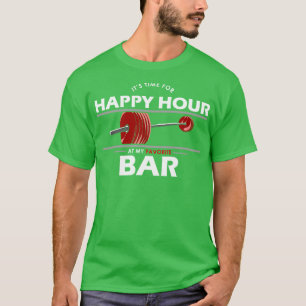 T-shirt Culturisme avec haltère 1