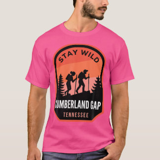 T-shirt Cumberland Gap Tennessee Randonnée dans la nature