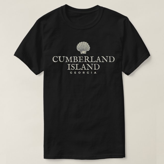 T-shirt Cumberland Island, Côte Nationale Géorgie  (Design devant)