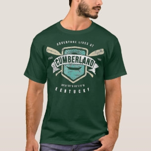 T-shirt Cumberland Lake Kentucky Pêche Camping de bateau