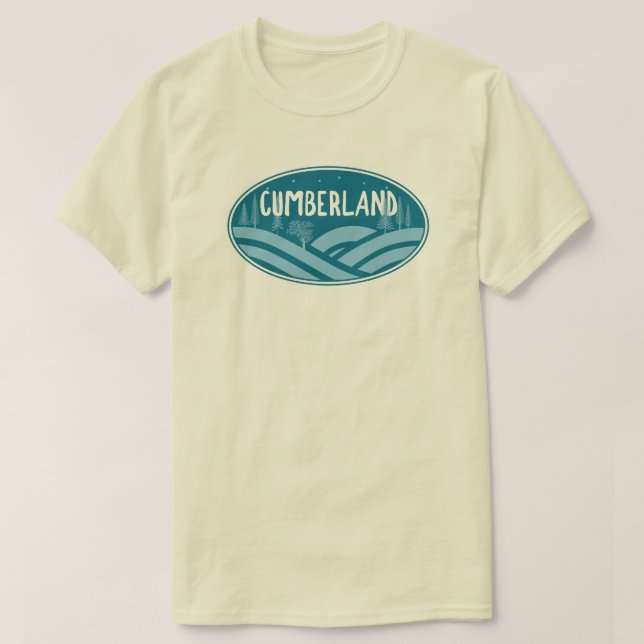 T-shirt Cumberland Maryland Outdoors (Design devant)