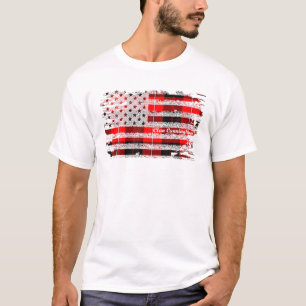 T-shirt Cunningham Nom de famille American Flag Scottish C