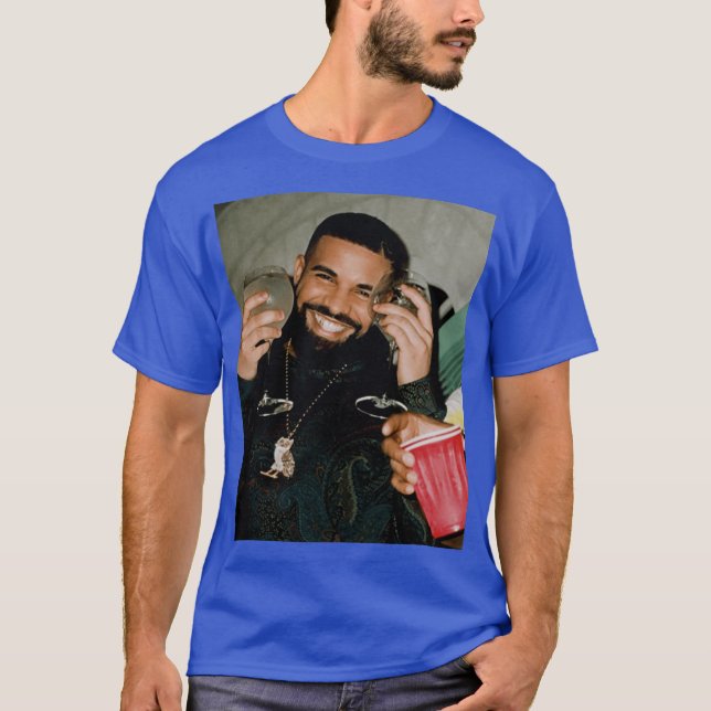 T-shirt Cup and Ring Drake Rapper (Devant)