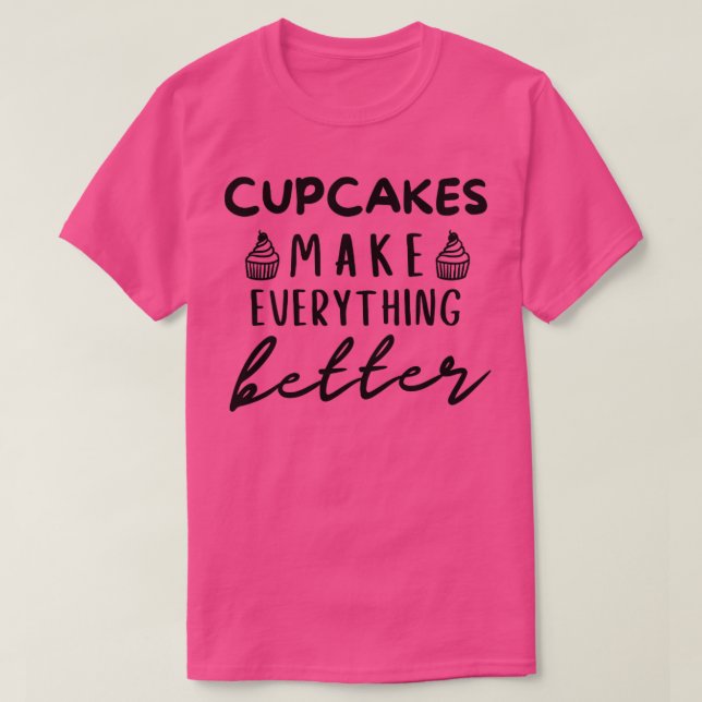 T-shirt Cupcake6 (Design devant)