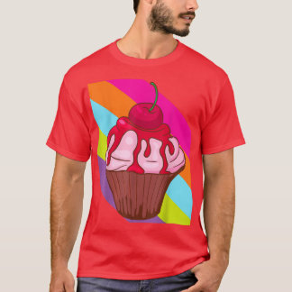T-shirt Cupcake Bake Bakery Baker Gâteau Alimentation déli