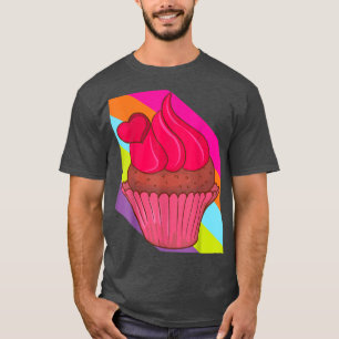 T-shirt Cupcake Bake Bakery Baker Gâteau Alimentation déli