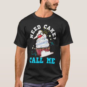 T-shirt Cupcake de boulanger