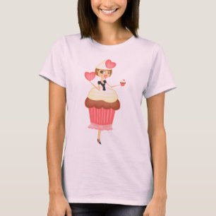 T-shirt Cupcake Love