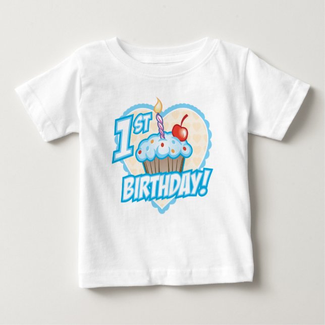 T-shirt Cupcake pour les garçons (Devant)