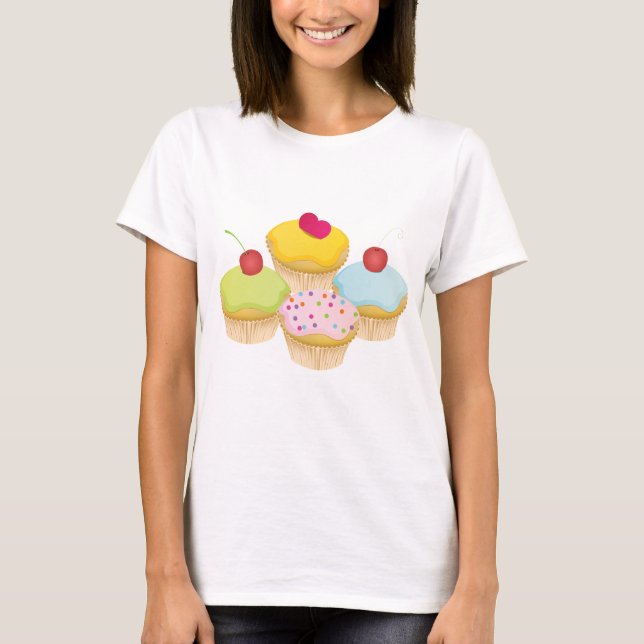 T-shirt Cupcakes (Devant)