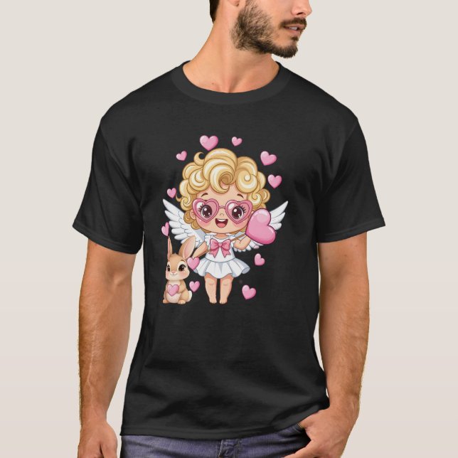 T-shirt Cupid and Bunny Dance (Devant)