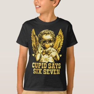 T-shirt Cupid dit Six Sept Funny Valentine 67 Meme Hommes