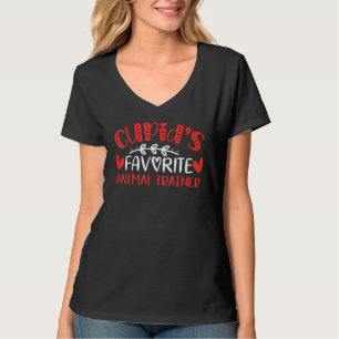 T-shirt Cupid S Favori Animal Trainer Romance Me Couple