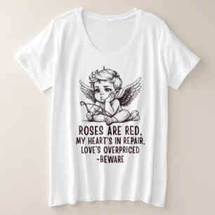 T-shirt Cupidon anti-Saint-Valentin sarcastique