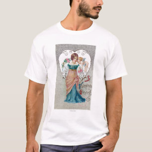 T-shirt Cupidon de salutation de St Valentine