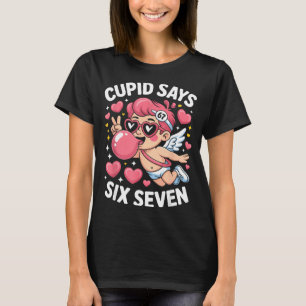 T-shirt Cupidon dit 67 Six Sept Mème Bubble Gum Saint-Vale