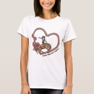 T-shirt Cupidon Me Trouve Un Cowboy