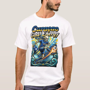 T-shirt Curaçao Goal Energy Skeleton Striker Nations Bold
