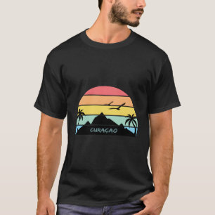 T-shirt Curacao Island Palms Mounts Caribbean Beach Sou