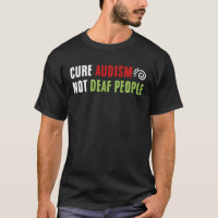 Cure Audism Non Sourds Personnes Drôle Sarcastique