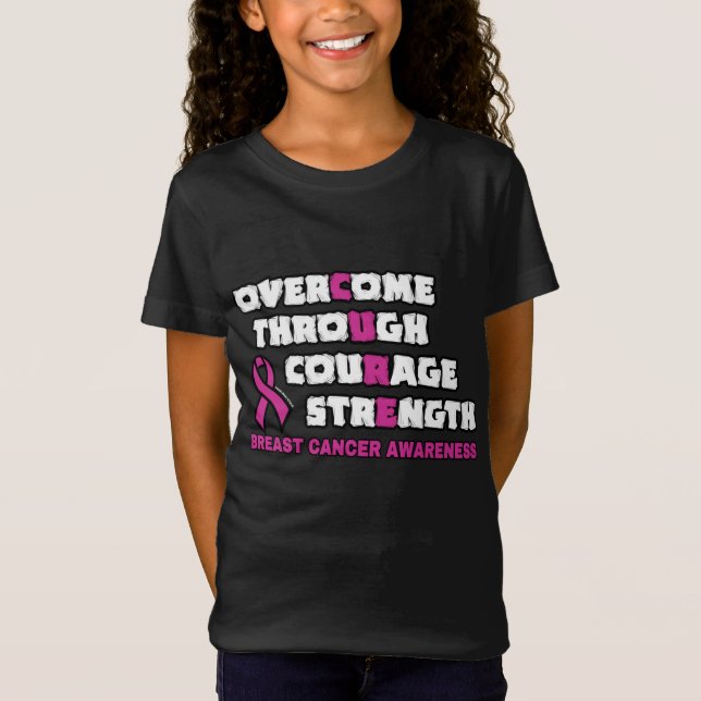 T-Shirt CURE...Cancer du sein (Devant)